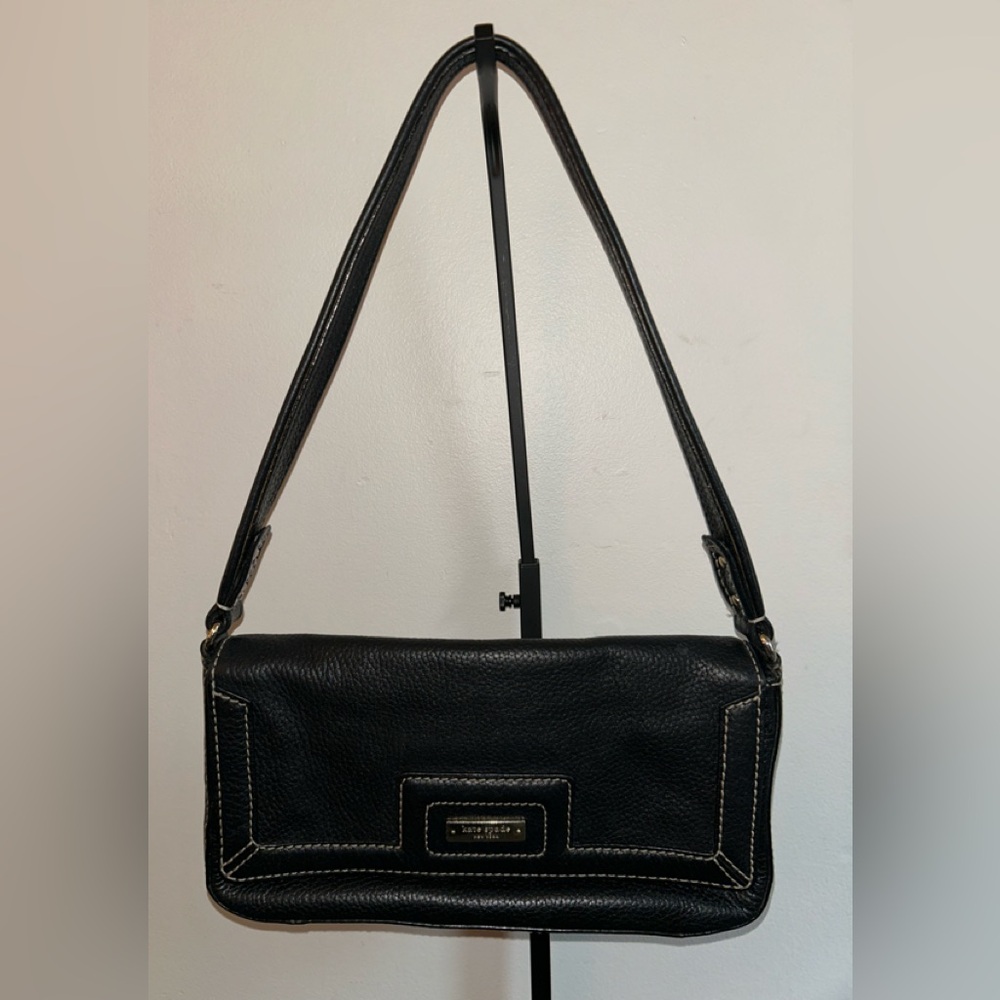 Kate Spade ♠️ Leather Shoulder Bag, Vintage Y2K, Excellent!